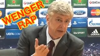 Arsene Wenger Press Conference Rap [upl. by Llerot]