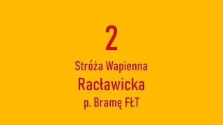 Kraśnik Linia 2 Stróża Wapienna → Racławicka przez Bramę FŁT [upl. by Philipson]