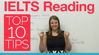 IELTS Reading Top 10 Tips [upl. by Ignaz378]