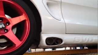 1995 FORD MUSTANG 50 SVO SIDE PIPES [upl. by Tunnell]