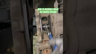 How To Easily Replace Your Brake Pads and Press the Brake Caliper Pistons DIY Brakes Press pistons [upl. by Allertse656]