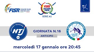 Serie A1  Anticipo  Giornata n16  Hockey Trissino x Consorzio Maremmano Cave Follonica H [upl. by Solim]