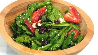 Very Berry Spinach Salad – Lynn’s Recipes [upl. by Neahs]