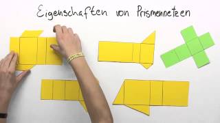 Netze von Prismen  Mathematik  Geometrie [upl. by Emmey]