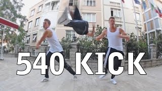 TAEKWONDO 540 KICK COMPILATION MARTIAL ARTS TRICKING TURBO TORBEN SPRUNGKRAFT TORNADO KICK TUTORIAL [upl. by Orabel]