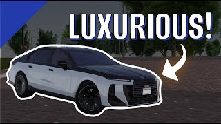 The 2024 BKM W7060te AWD is the PERFECT Luxury Sedan  Greenville Roblox [upl. by Divadleahcim]