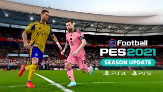 PES 2021 Next Season Patch 2024 UPDATE OPTION FILE 2025 PS4 PS5 PC [upl. by Lectra]