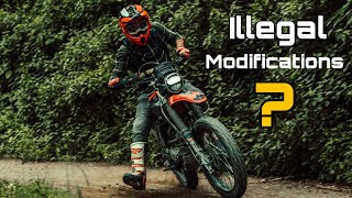 Xpulse 200 4V Rally Modification  Offroad Modifications [upl. by Modeerf]