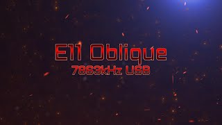 7863kHz USB Explanation Video Polish Number Station E11 calling 975 28062024 [upl. by Annaili]