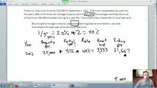 Accounting  Unit 7  Part 3  Double Declining Balance Amortization [upl. by Kline]