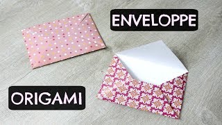 CRÉER SON ENVELOPPE   Origami  Pliage [upl. by Rodmann81]