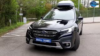 SUBARU OUTBACK 2021  Dachbox Montage amp Kompakte Dachlängsträger mit Integrierten Querträgern  2in1 [upl. by Heppman]