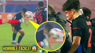 Cubarsi CRAZY Injury against Red Star 🤕 [upl. by Yekcor]