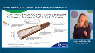 ILUVIEN Phase 3 Clinical Trial Data Presentation by Jessica McCluskey MD [upl. by Odnumyer185]