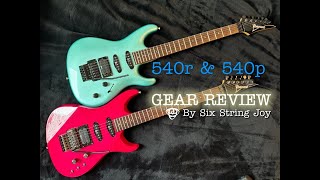 SSJ  1987 Ibanez 540p vs 1988 Ibanez 540r  Gear Review [upl. by Dag255]