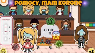 CZĘŚĆ 2 POMOCY MAM KORONĘ  TOCA BOCA HISTORYJKI PO POLSKU  TOCA LIFE WORLD [upl. by Ahseikram481]