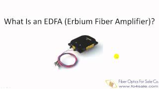 What is EDFA Optical Amplifier [upl. by Price]