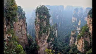 Zhangjiajie National Forest Park China  Amazing Planet [upl. by Hauger]