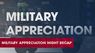 CBJ Military Appreciation Night Recap  January 16 2020 [upl. by Aivila109]