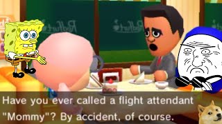 Tomodachi Life Funny Moments  Part 67 [upl. by Esorylime]