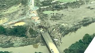 Aerial Recon of Catastrophic Flooding  Tennessee amp North Carolina  Grindstone Ministries [upl. by Leotie]