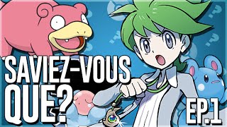 8 ANECDOTES SUR POKÉMON  Saviezvous que  1 [upl. by Reynold95]