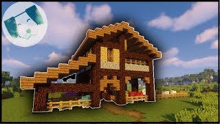 Minecraft Colour Coded Sheep Barn Tutorial [upl. by Ariamo961]