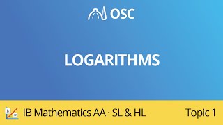 Logarithms IB Maths AA SLHL [upl. by Atinaej]