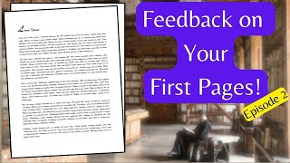 Authors Critique First Pages 2 [upl. by Aitram]