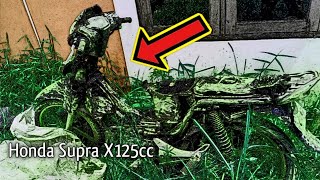 RESTORATION HONDA SUPRA X 125cc Abandoned  TimeLapse [upl. by Johanna]