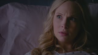 The Vampire Diaries 7x12 Caroline in the hospital for her pregnancy [upl. by Einuj]