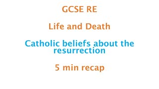 CHRISTIANITY CRUCIFIXION RESURRECTION amp ASCENSION GCSE RELIGIOUS STUDIES [upl. by Nixon]