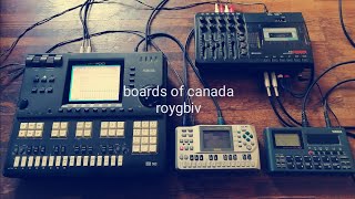 boards of canada  roygbivcover with YAMAHA QY700QY70SU10and fostex X18 [upl. by Kehr]