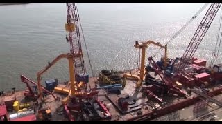 Mammoet Salvage  Runner 4 Aluminum cargo recovery [upl. by Nnaecarg]