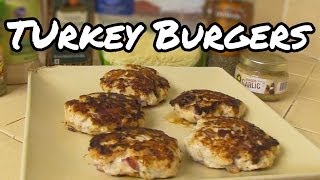 Healthy Turkey Burgers Recipe [upl. by Pietje]