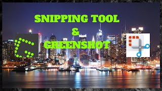 How to use the Windows Snipping tool and Greenshot Screenshot software [upl. by Aeniah53]