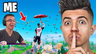 Sneaking into Nick Eh 30s Fortnite Game [upl. by Akemahc]