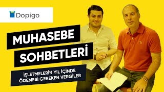 Yıl İçinde Ödenmesi Gereken Vergiler  Muhasebe Sohbetleri [upl. by Ziagos948]