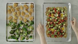 Sheet Pan Dinners 2 Ways [upl. by Retsub]