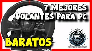 🚗🔥 Los 7 MEJORES Volantes para PC BUENOS y BARATOS de Amazon 2024✅CalidadPrecio Económicos PS4 [upl. by Akieluz]