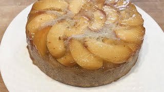 Peach Upside Down Cake with Hot Honey [upl. by Lecroy]