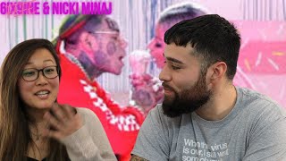 6ix9ine Nicki Minaj Murda Beatz  “FEFE” Official Music Video  Music Reaction [upl. by Sillig]