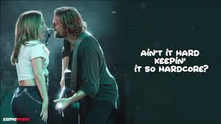 Lady Gaga amp Bradley Cooper  Shallow  Lyrics Video [upl. by Tsirhc]