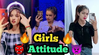 🔥Girls attitude shayari🔥  girls attitude videos  girls attitude status  instagram reels 🦋 [upl. by Einej]