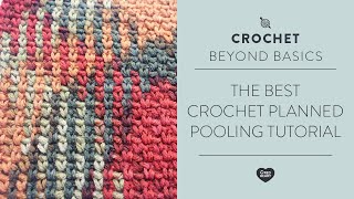 The Best Crochet Planned Pooling Tutorial [upl. by Chalmer]