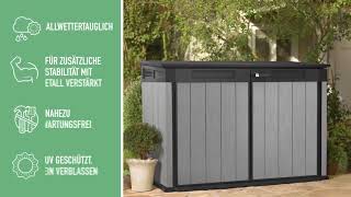 Gartenbox Keter Grande Store 2100L [upl. by Enelyt68]