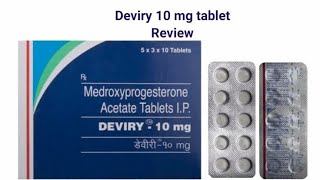 Deviry 10 mg tablet uses in telugu best tablet for the irregular periods [upl. by Hafital]