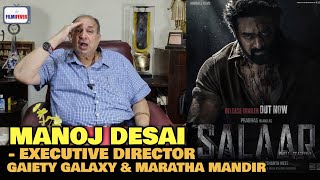 Salaar Release Trailer  Manoj Desai REACTION  Prabhas  Prashanth Neel [upl. by Anpas]