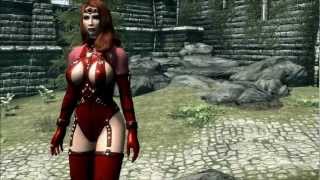 The Elder Scrolls V Skyrim  Gatti Evilrose Armor Mod [upl. by Polash]