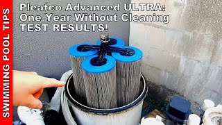 One Year Without Cleaning A Filter Pleatco Advanced ULTRA Test Results [upl. by Harrad]